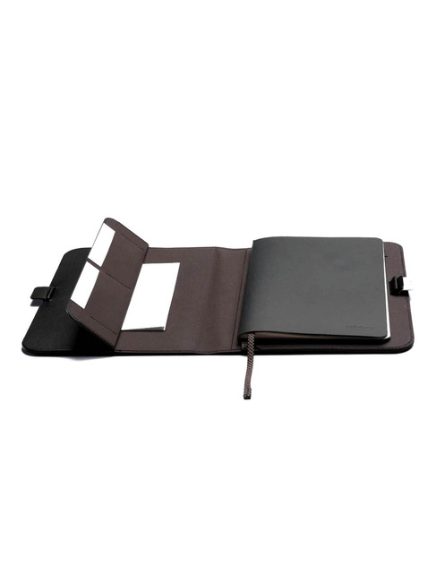 Etui podkładka z notatnikiem Orbitkey Compendium A5 Leather Free - black