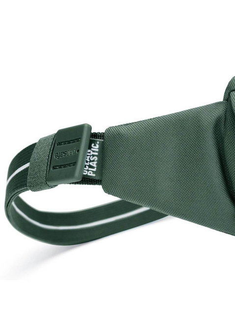 Torba biodrowa antykradzieżowa Pacsafe Go Sling - spruce green