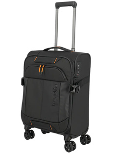 Walizka mała 4-kołowa Travelite Briize - black