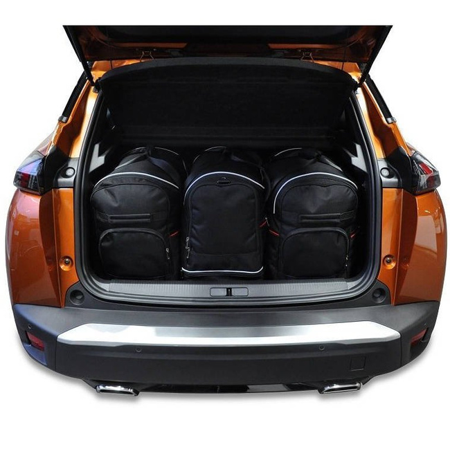 PEUGEOT 2008 2019+ TORBY DO BAGAŻNIKA 3 SZT