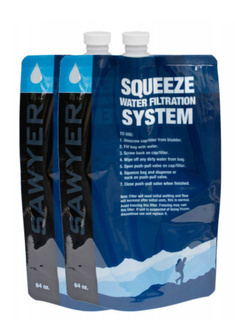 Zestaw Sawyer 2 worki Squeeze Pouch 2 l