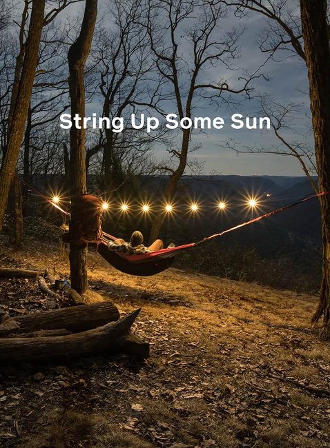 Lampa solarna BioLite Luci Solar String 5,5 m - warm white