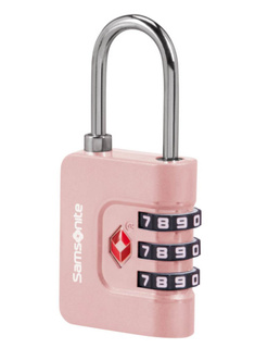 Kłódka do walizki Samsonite Ta Revolution Combilock 3 Dial TSA - rose
