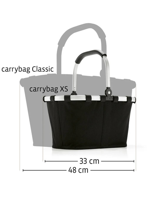 Koszyk na zakupy plażę Reisenthel Carrybag - twist powder blue