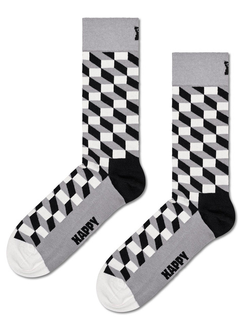 Skarpety unisex Happy Socks - grey / filled optic