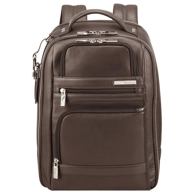Plecak skórzany na laptopa Samsonite Sunstone 14,1" - brown