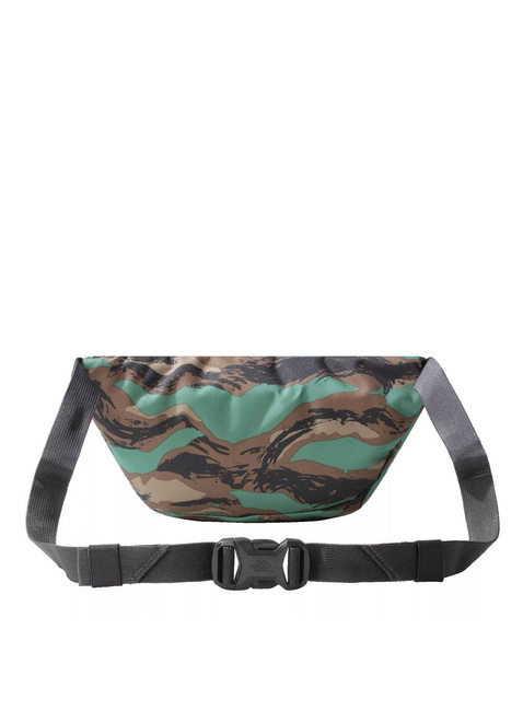 Nerka The North Face Jester Bum Bag - deep grass green painted camo print / asphalt grey