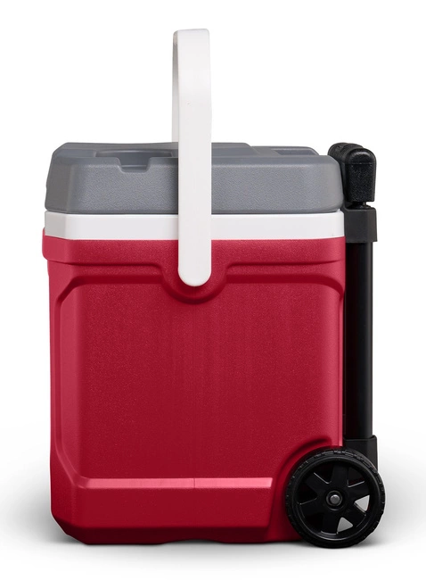 Lodówka turystyczna na kółkach Igloo Latitude Roller 15 l - indigo red / grey