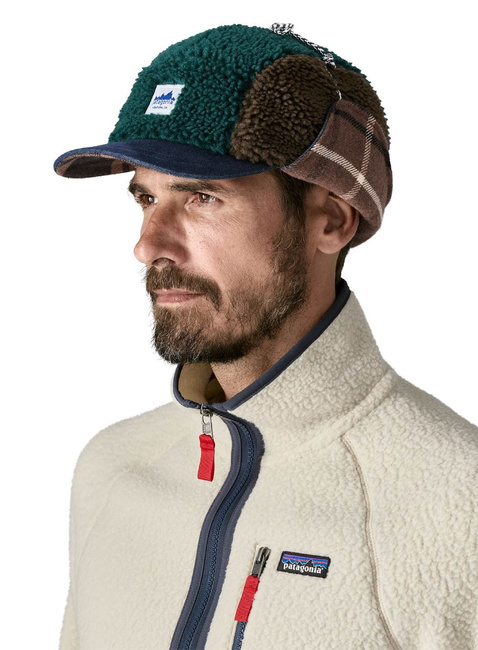 Czapka z daszkiem Patagonia Range Earflap - cascade green