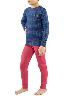 Bielizna dziecięca termoaktywna Viking Nino Set - różowy