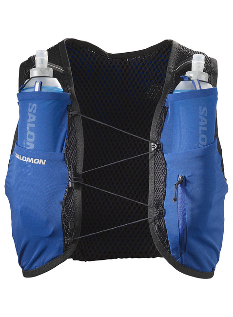 Kamizelka z bidonami unisex Salomon Active Skin 8 - surf the web / black iris