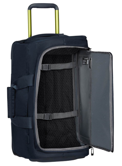 Mała torba podróżna na kółkach Samsonite Respark Duffle - midnight blue / lime