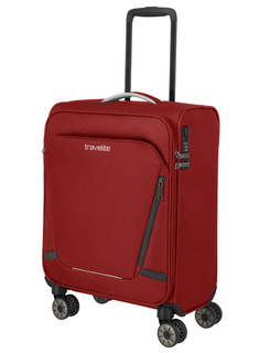 Walizka kabinowa Travelite Jetpack Light 4W Cabin - red