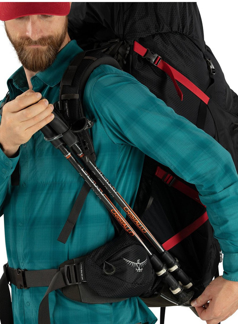 Trekkingowy plecak Osprey Aether Plus 100 L/XL - black