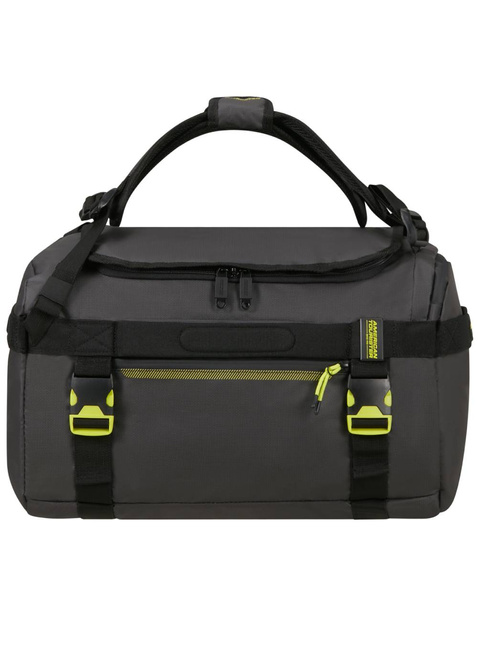 Torba plecak American Tourister Urban Track M Duffle Bag / Backpack - black / lime