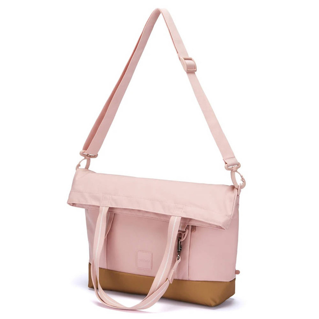 Torba na ramię Pacsafe Go Anti-Theft Tote Bag - sunset pink
