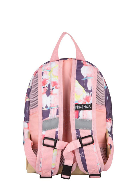 Plecak dziecięcy Pick & Pack Unicorn Birds S - purple rain