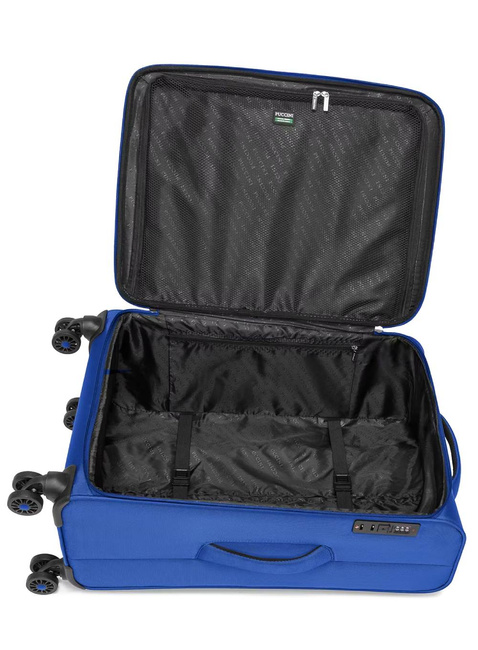 Walizka średnia Puccini Kos - niebieski