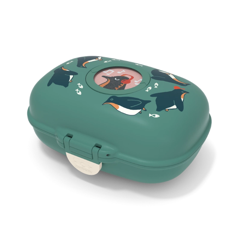 green penguin
