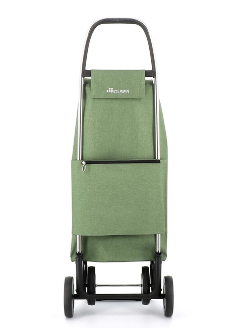 Wózek na zakupy 4-kołowy Rolser I-MAX TWEED - green