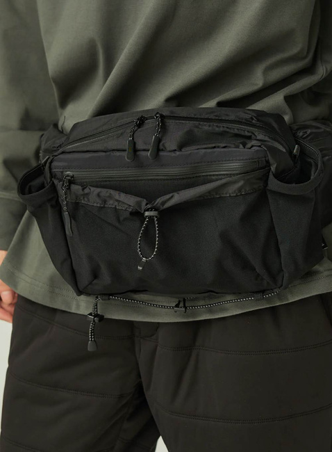 Torba biodrowa Snow Peak ALK Waist Bag - black