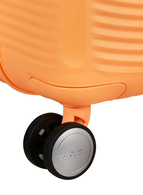 Walizka mała American Tourister Soundbox EXP - papaya pop
