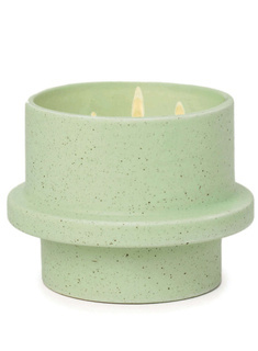 Świeca zapachowa Paddywax Folia Bamboo & Green Tea 326 g - sage green