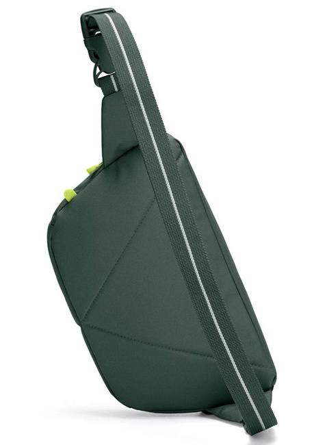 Torba biodrowa antykradzieżowa Pacsafe Go Sling - spruce green