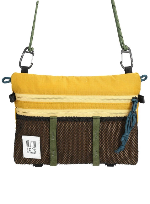 Torba na ramię Topo Designs Mountain Accessory Bag - mustard / dark khaki