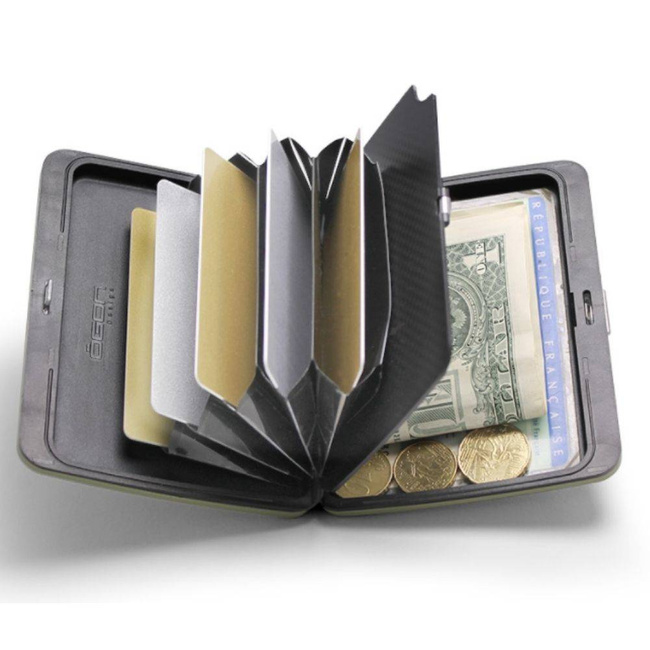 Portfel RFID na karty Ogon Design Smart Case V2 Large - sequoia