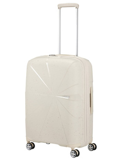 Walizka średnia American Tourister StarVibe EXP - cream speckles