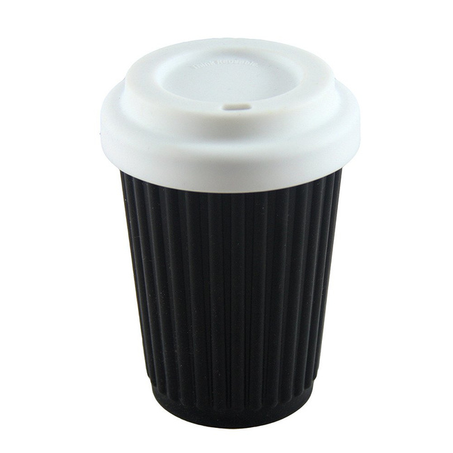 Kubek silikonowy na napoje Onya Regular Coffee Cup - black