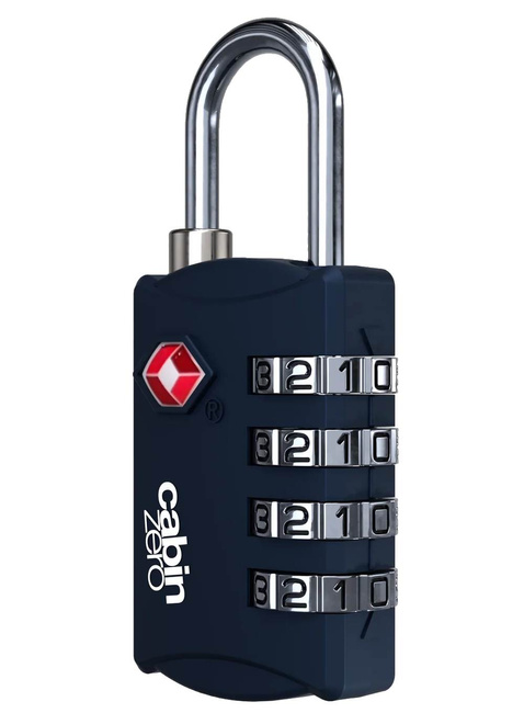 Kłódka szyfrowa do bagażu CabinZero TSA Travel Lock - navy