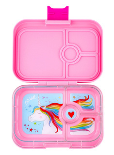 Lunchbox dziecięcy Yumbox Panino 750 ml - power pink / unicorn
