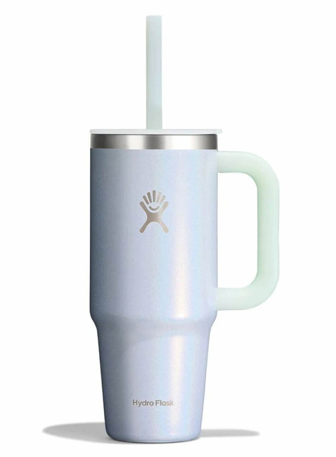 Kubek termiczny ze słomką Hydro Flask Travel Tumbler 710 ml - glimmer blue