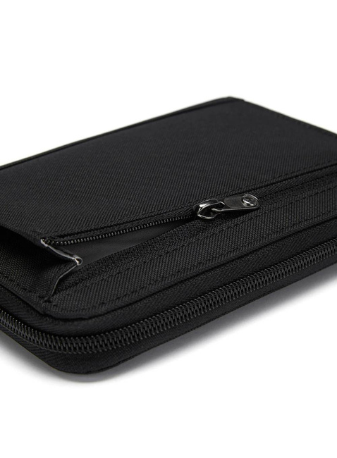 Organizer podróżny Pacsafe RFIDsafe Compact Travel Organizer - jet black