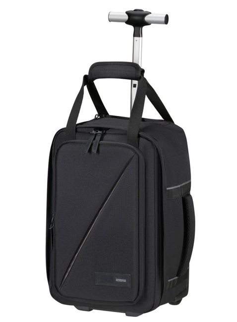 Plecak na kółkach American Tourister Take2Cabin S pod siedzenie - black