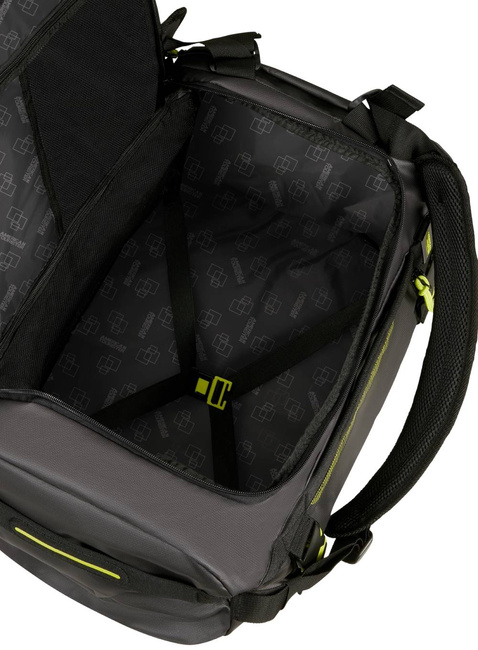 Torba plecak American Tourister Urban Track L Duffle Bag / Backpack - black / lime