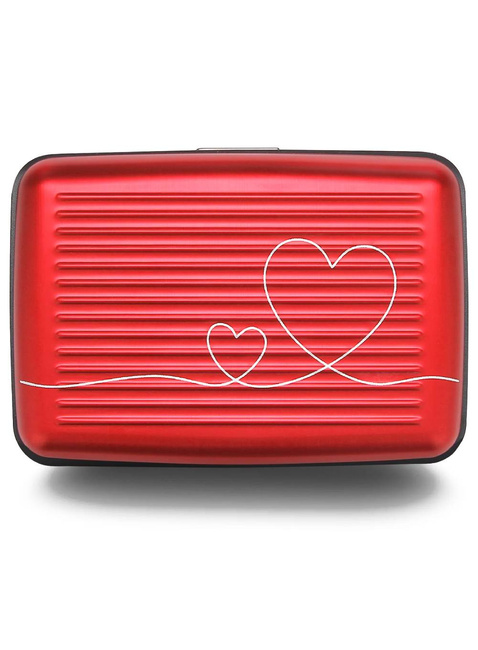 Portfel aluminiowy Ogon Design Stockholm Card Case Premium V3 - love