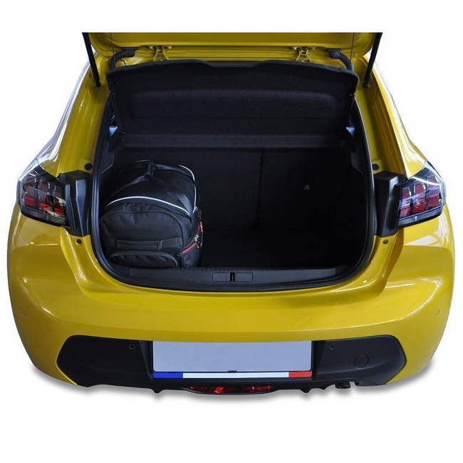 PEUGEOT 208 HATCHBACK 2019+ TORBY DO BAGAŻNIKA 3 SZT