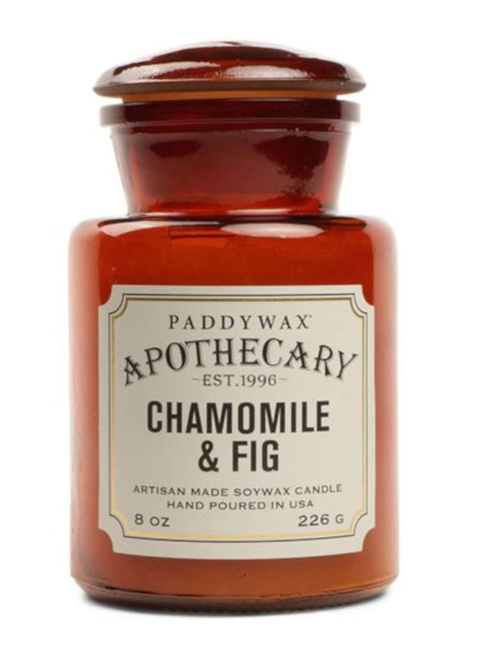Świeca zapachowa sojowa Paddywax Apothecary 226 g Chamomile and Fig