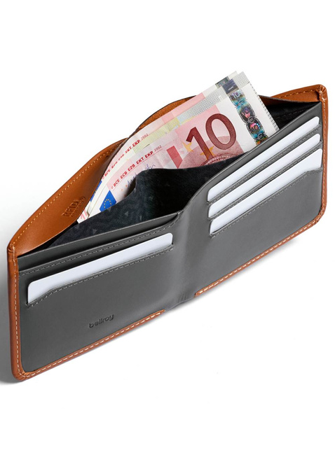 Portfel skórzany RFID Bellroy Hide & Seek HI - caramel
