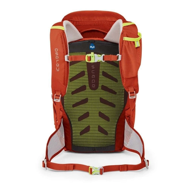 Plecak miejski dla dzieci Osprey Jet 18 - strawberry red