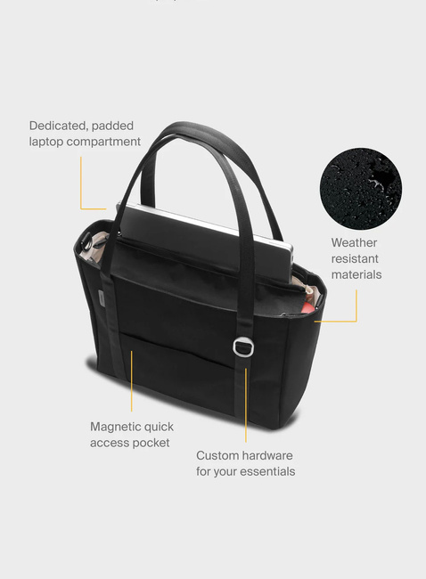 Torba codzienna Orbitkey Daily Tote 16 l - stone