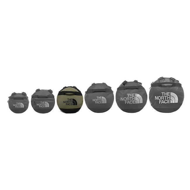 Torba turystyczna The North Face Base Camp Duffel M - burnt olive green / tnf black
