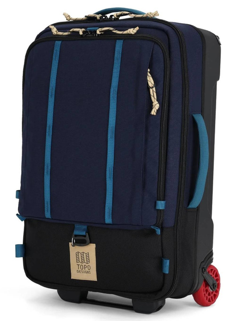 Torba / plecak na kółkach Topo Designs Global Travel Bag Roller - navy / sahara