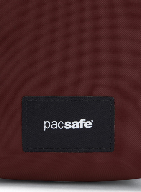 Torebka antykradzieżowa Pacsafe GO Micro Crossbody - garnet red