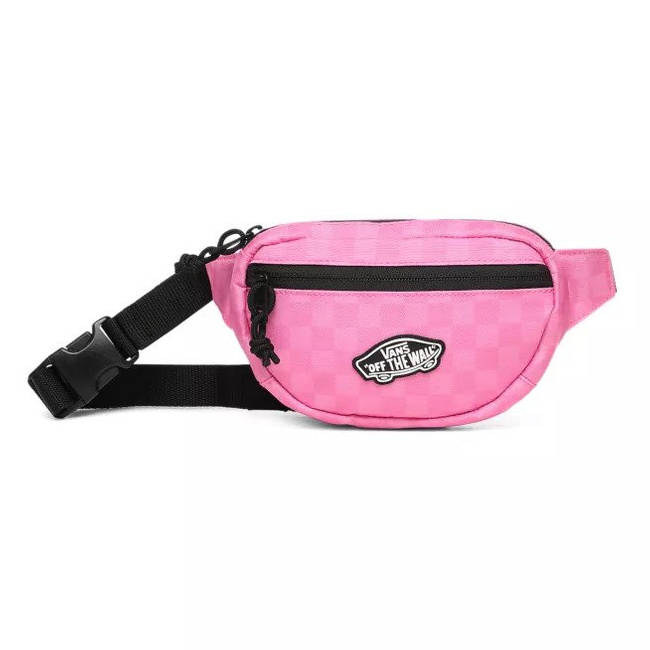 Torba biodrowa Vans Street Ready Mini - fuchsia pink checkerboard 