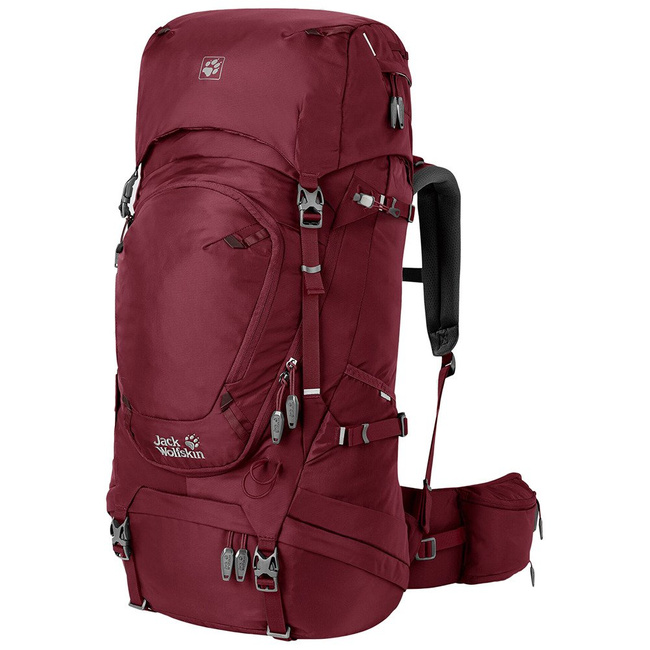 Plecak Jack Wolfskin Highland Trail 55 Women - cabernet