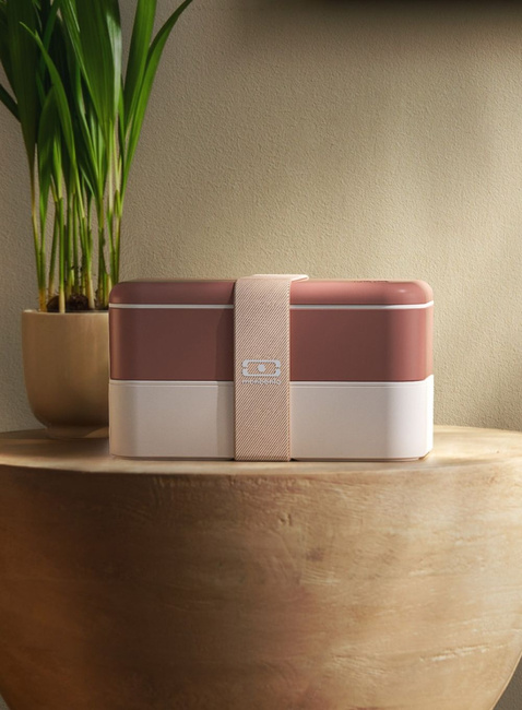 Pudełko na lunch Monbento MB Original The Bento Box - pink moka